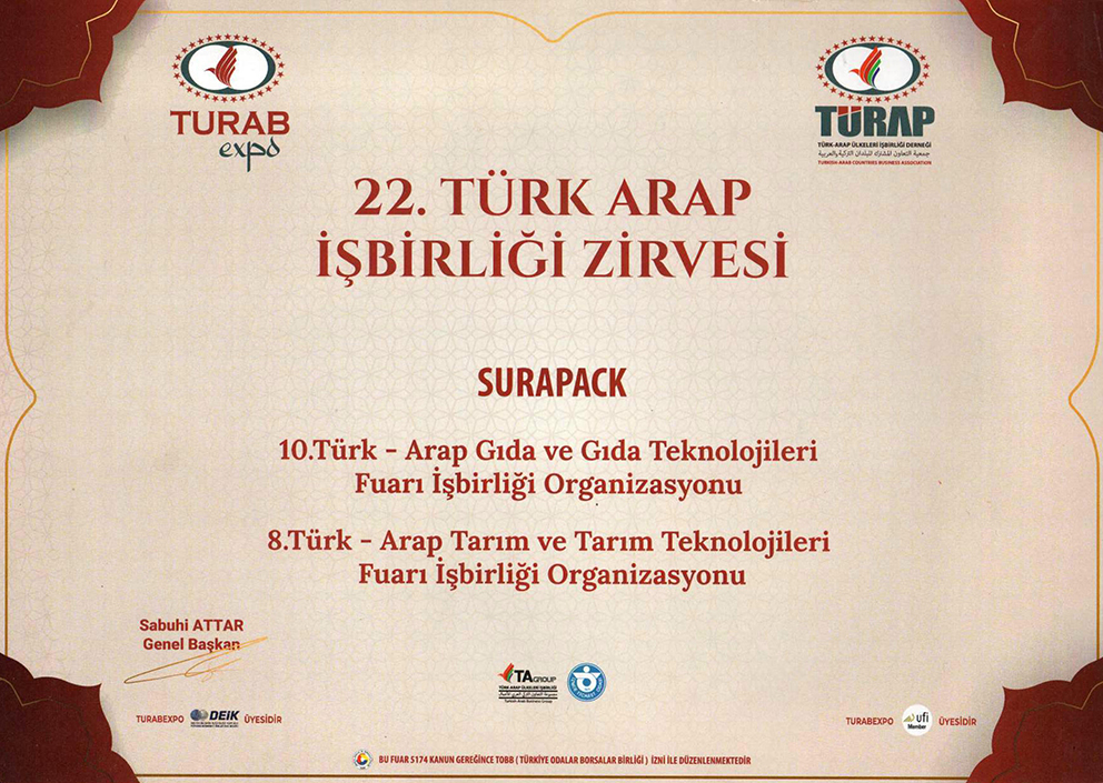 SuraPack Sertifika 8