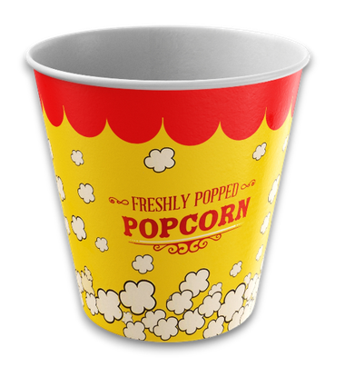 Popcorn ve Tavuk Kovası